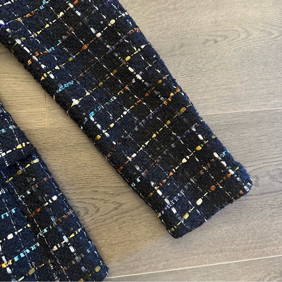 NWT Zara multi color tweed jacket (Sz S) - Picture 8 of 14